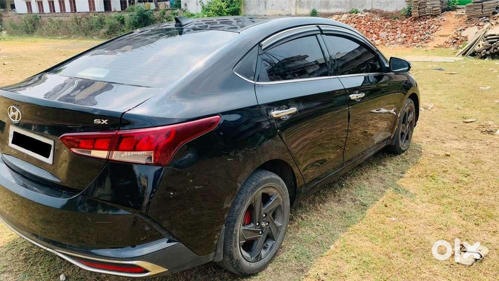 Hyundai Verna Sx 2021  Loaded  Black Beauty  Second Owner