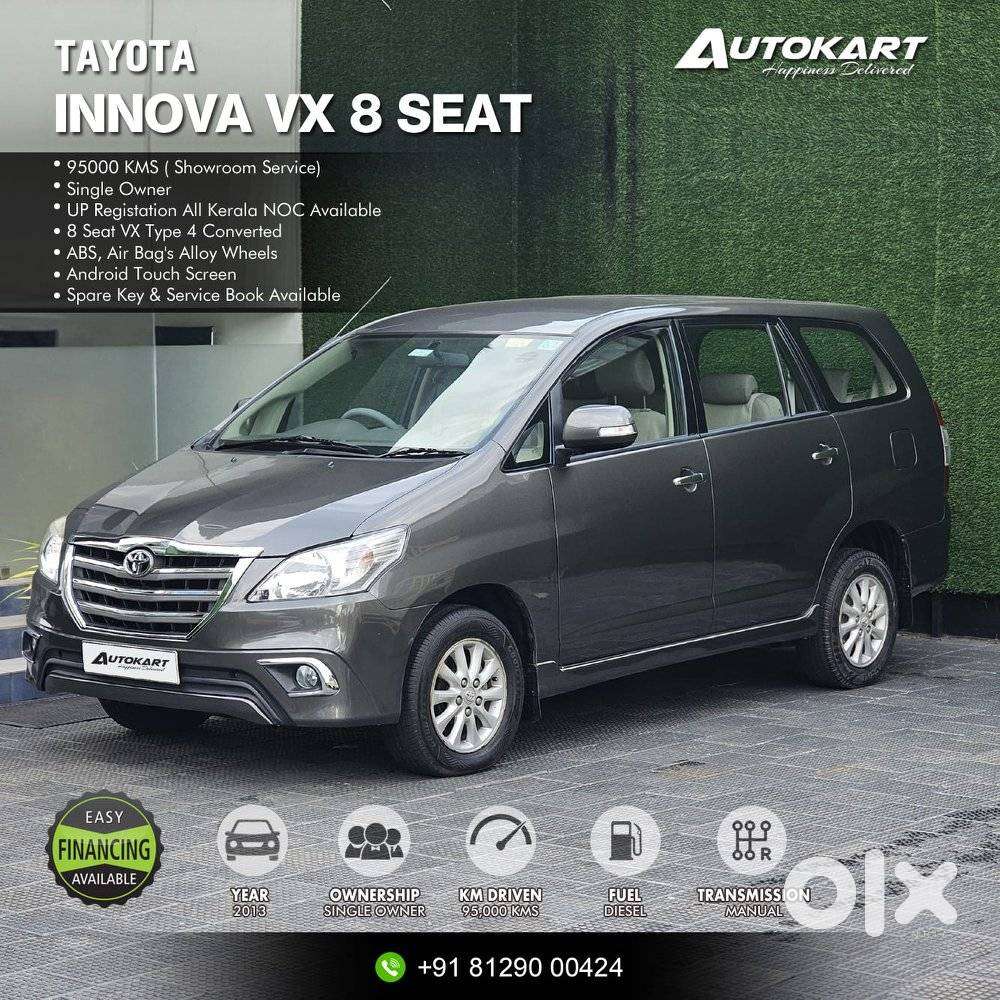 Toyota Innova 2.5 Vx 8 Str, 2013, Diesel