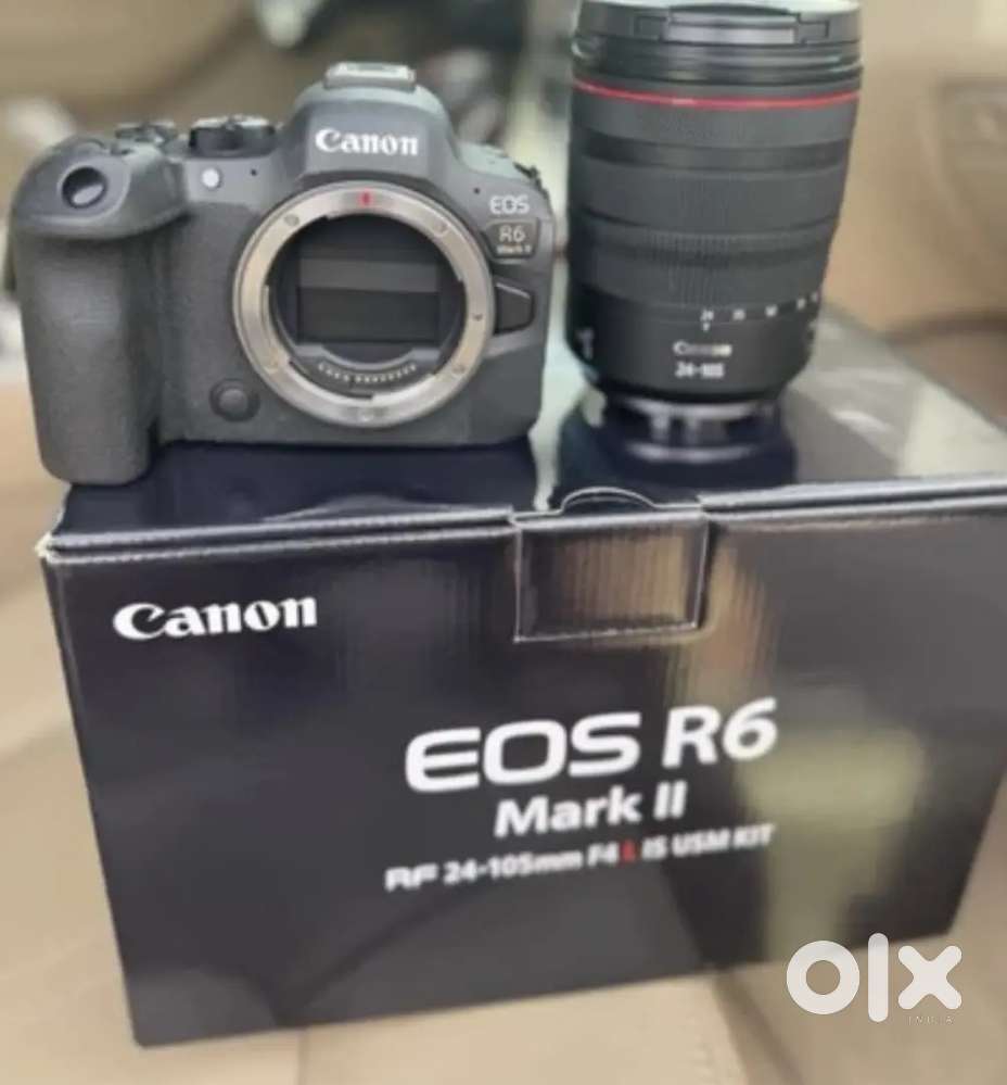 Canon R6 Mark II Camera 24.2MP w RF 24-105mm F4 IS USM Lens +Warranty ...