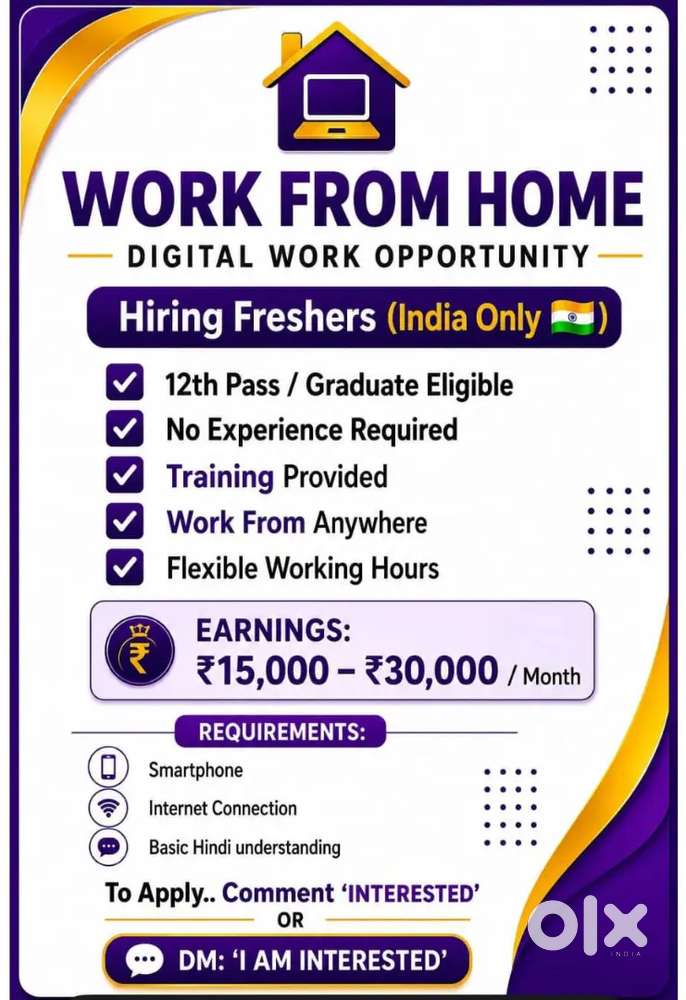 Work from home opportunity