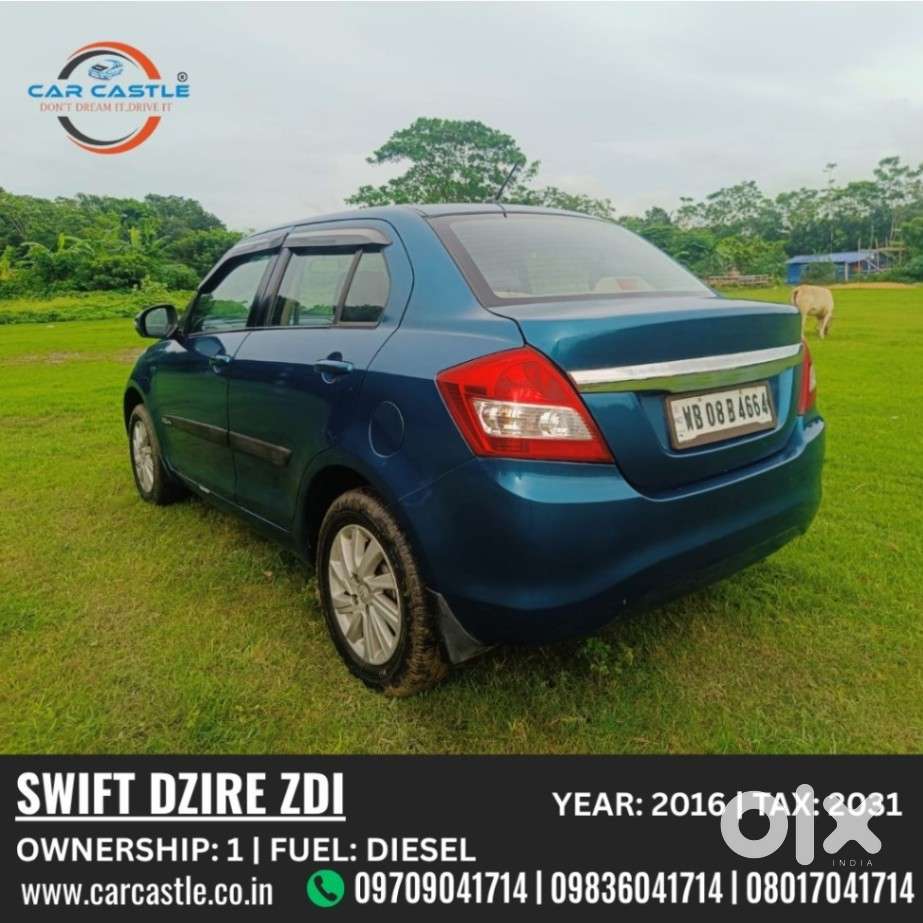 Maruti Suzuki Swift Dzire Zdi + Mt, 2016, Diesel