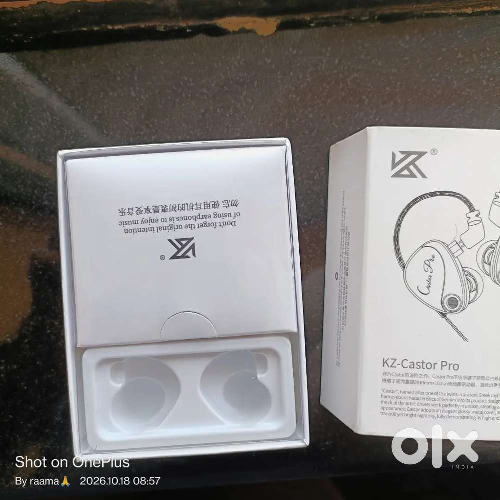Kz- castor pro new headphones