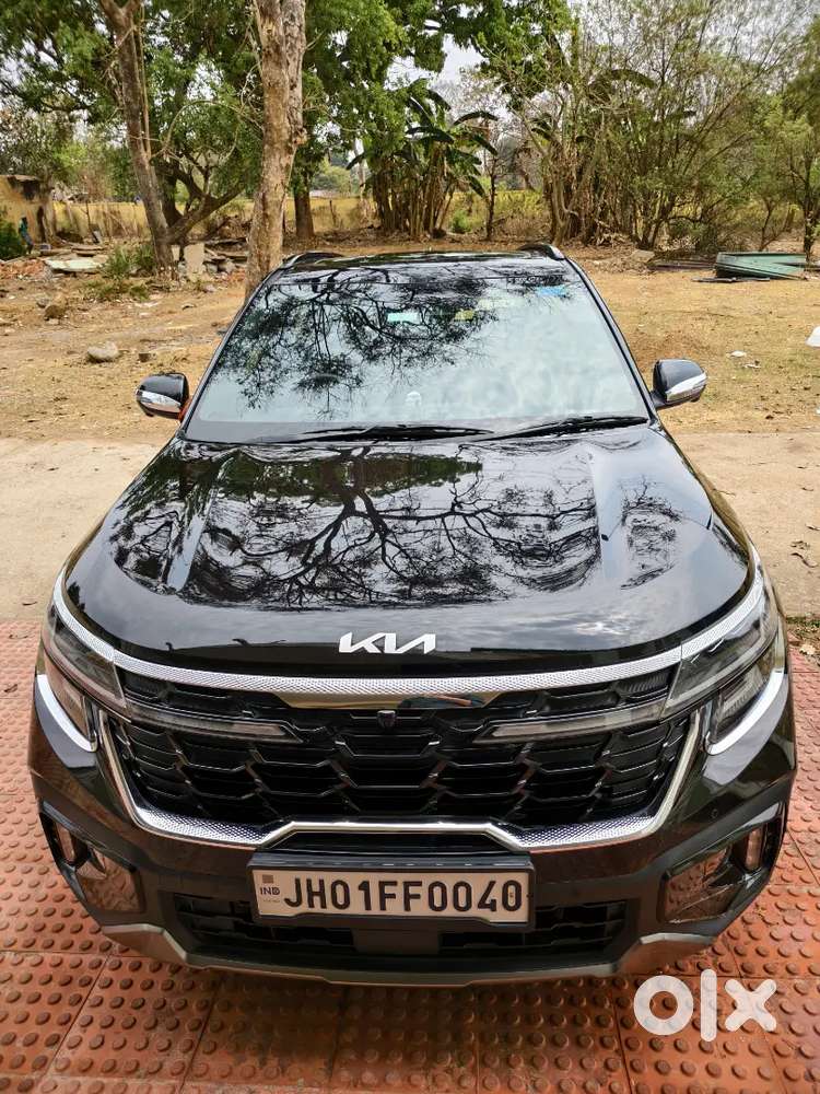 Kia Seltos Black Colour With Ppf Done In New Condition