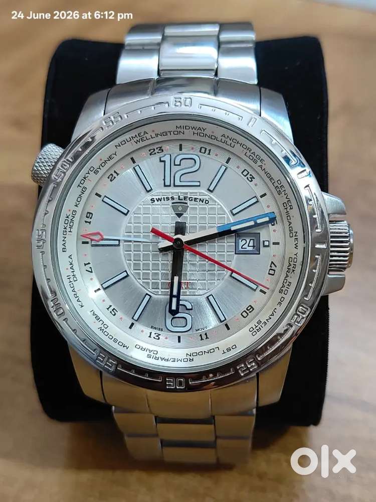 SWISS LEGEND GMT WORLD TIMER WATCH - Men in undefined, - 1847646807