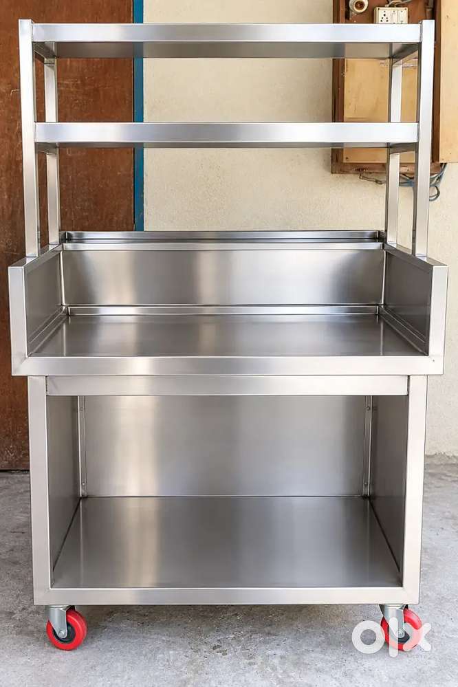 Stainless Steel Chaat / Food Stall