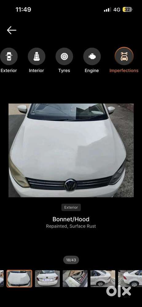 Volkswagen Vento 2012 Petrol 78000 Km Driven