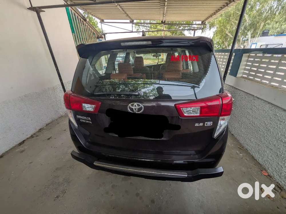 Officer Driven Innova Crysta In Mint Condition