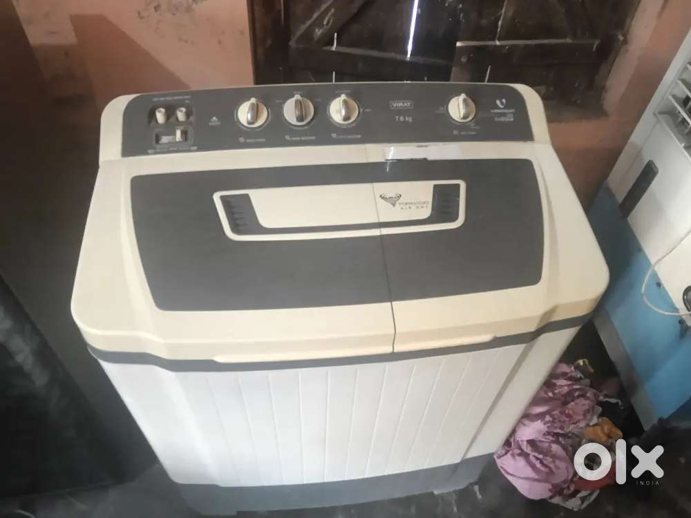 Videocon 7.5 KG Semi Automatic Washing Machine – Good Condition