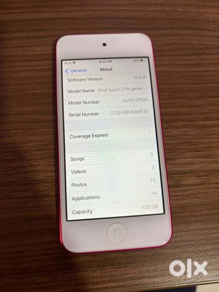 Ipod Touch 7th Gen 128GB - Pink