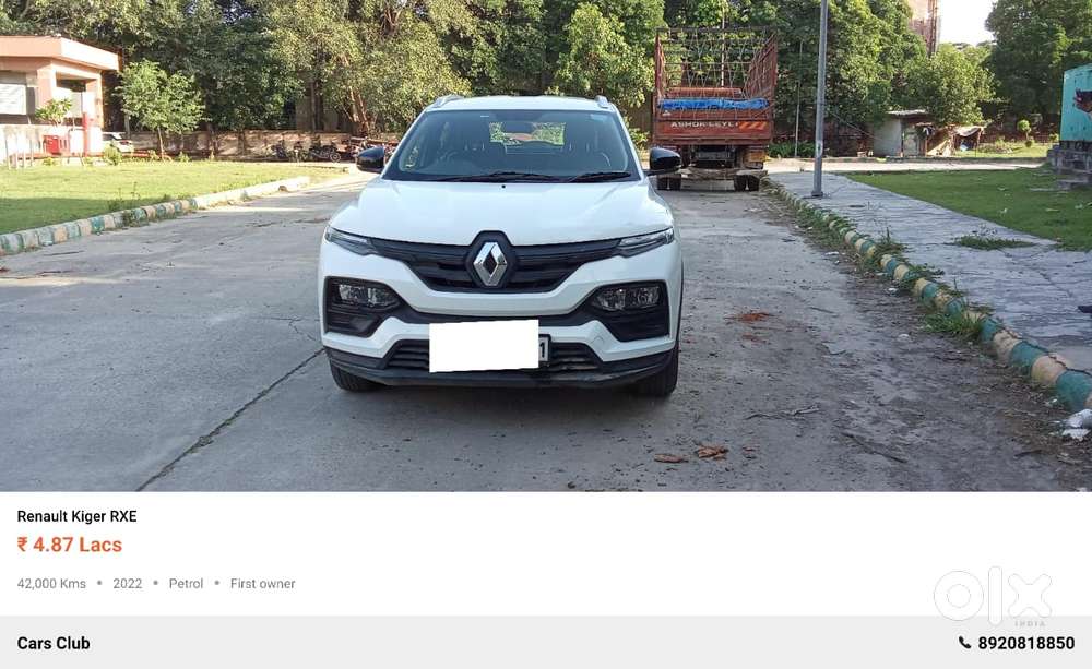 Renault Kiger Rxl, 2022, Petrol