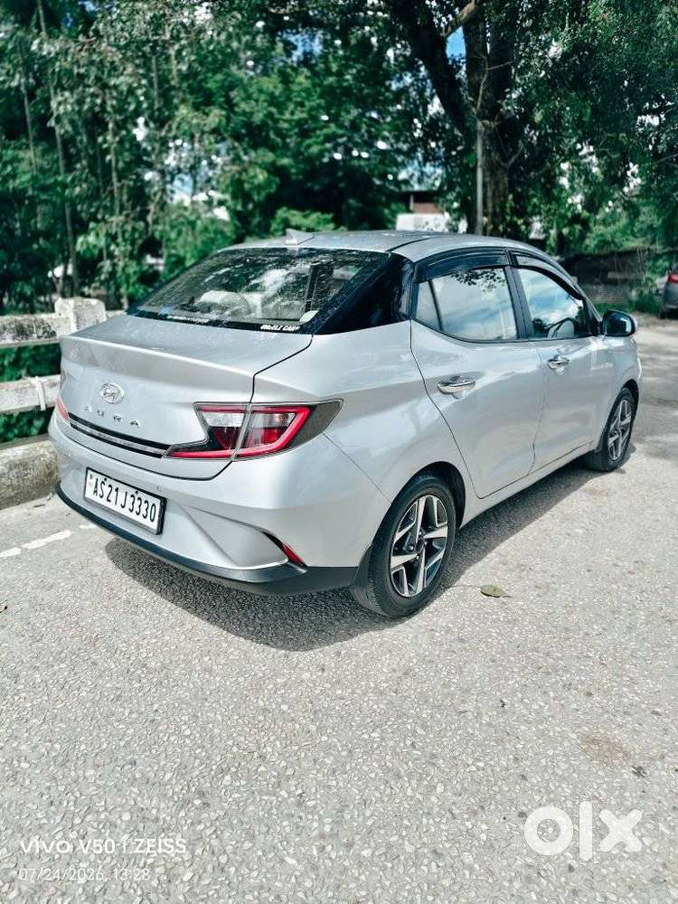 Hyundai Aura Sx (o) Manual, 2020, Petrol