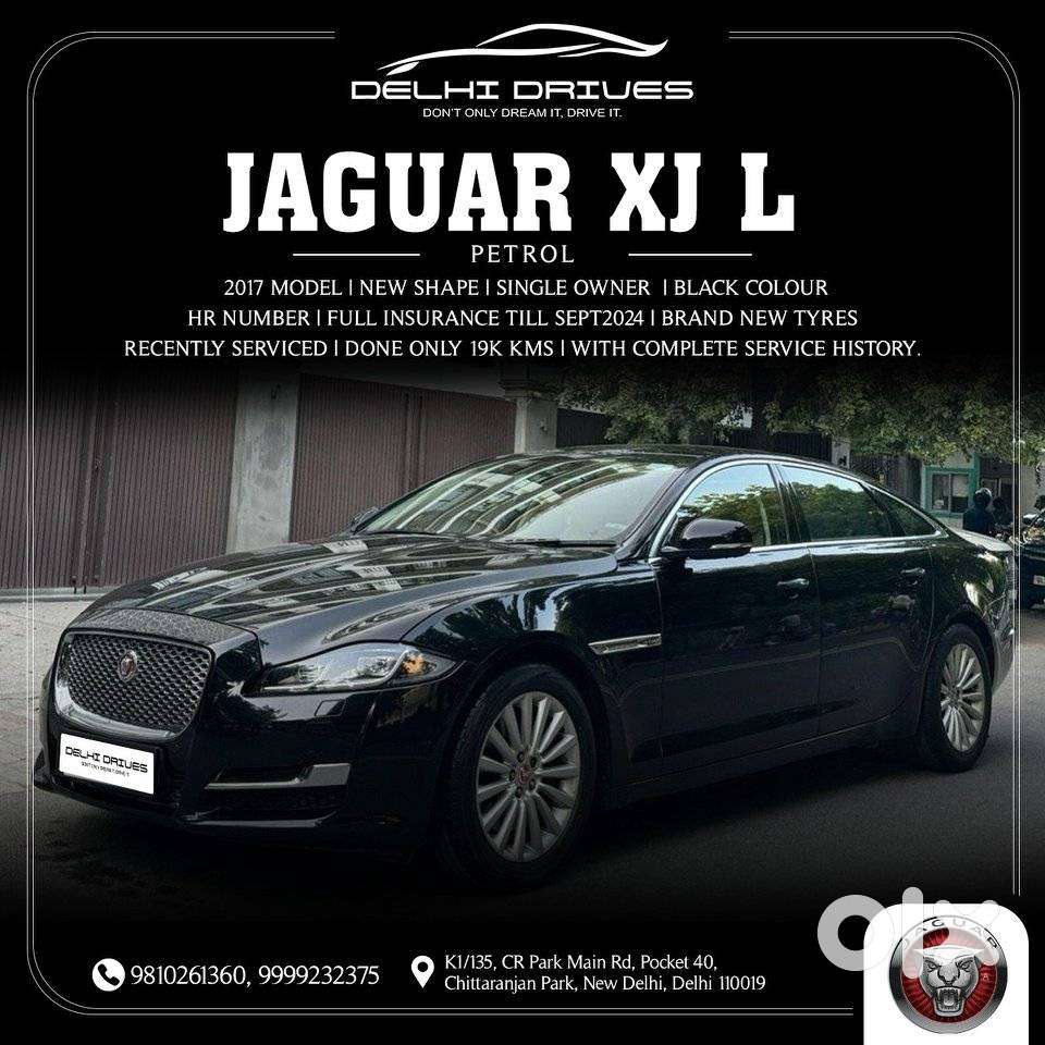 Jaguar Xj 2.0l Portfolio, 2017, Petrol