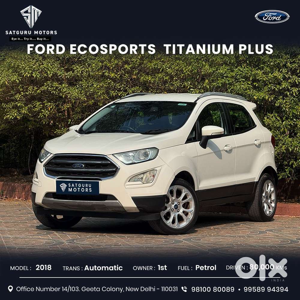 Ford Ecosport 1.5 Ti-vct Titanium (o) At, 2018, Petrol