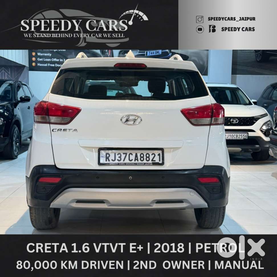 Hyundai Creta 1.6 Ex Vtvt, 2018, Petrol