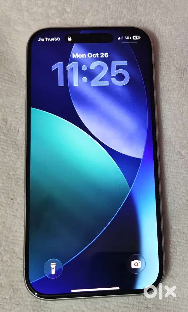Iphone 17 white color 15 days old only 256GB(with charger )fix price ...