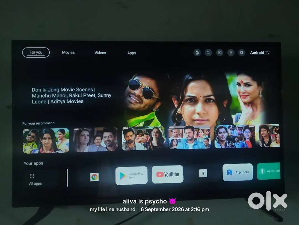 Video and audio good condition  (soni vision)  used for 9 month