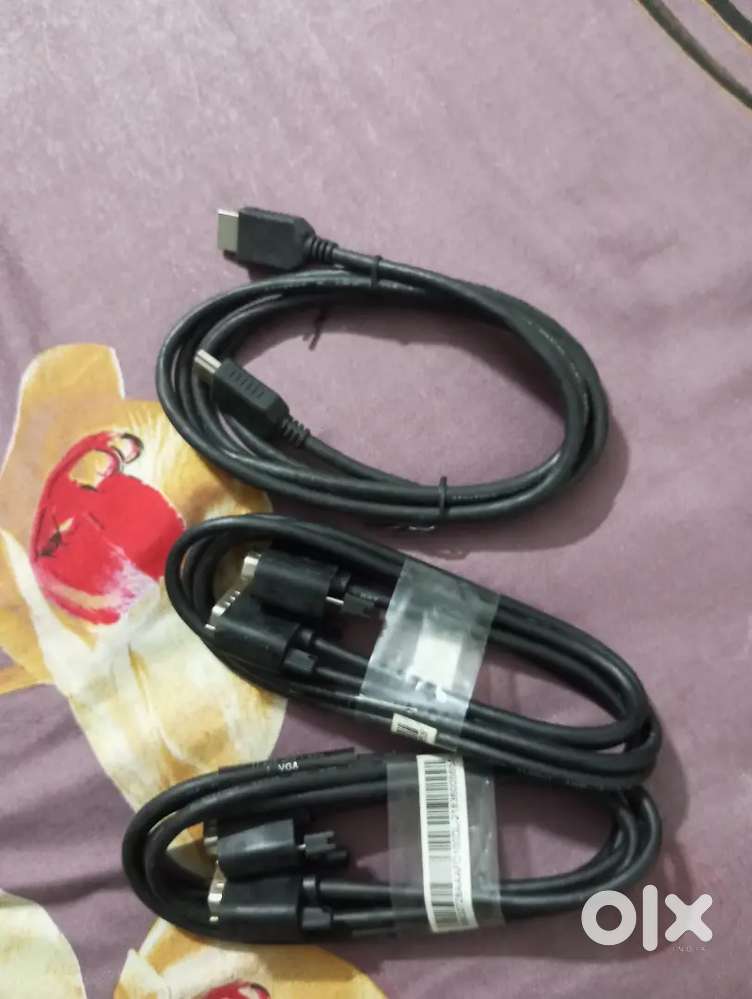 Power Cable And HDMI, VGA Cable
