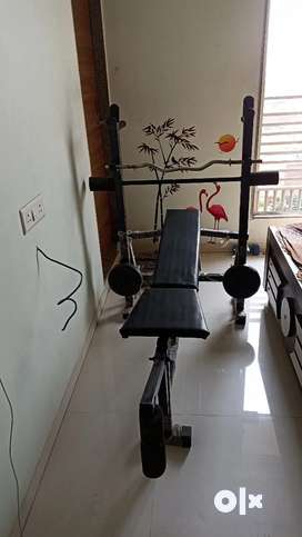 Gym bench for sale olx hot sale