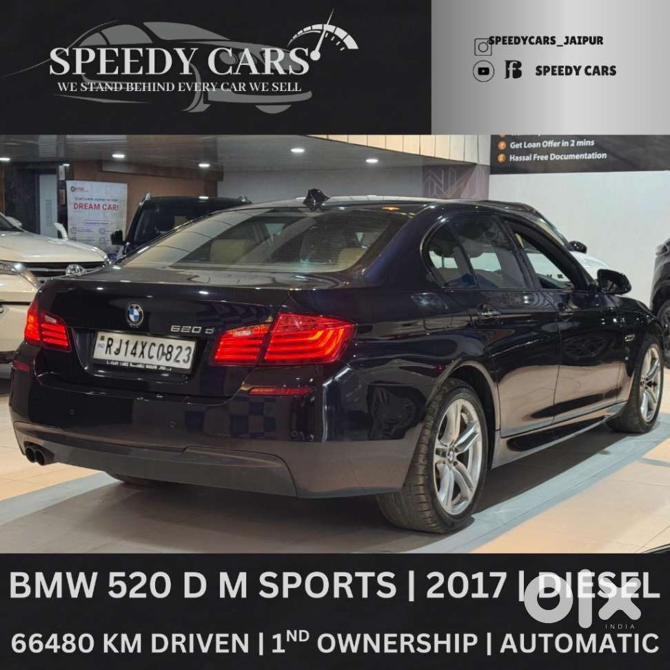 Bmw 5 Series 2.0 520d M Sport, 2017, Diesel