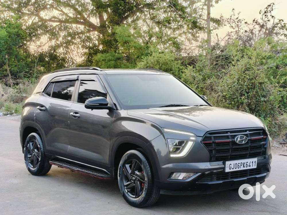 Hyundai Creta 1.5 S Plus Knight Petrol, 2022, Petrol