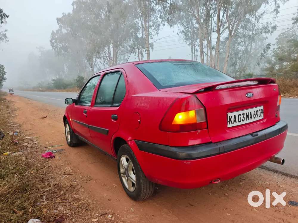 Ford Ikon 2002 Red Colour With Mag