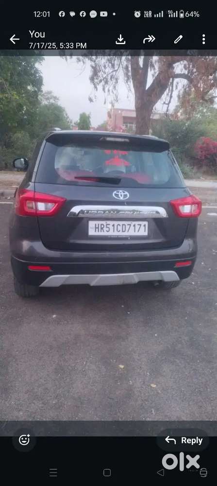 Toyota Urban Cruiser 2021 Petrol 42000 Km Driven