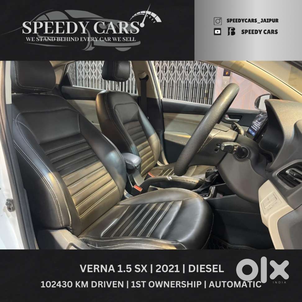 Hyundai Verna 1.5 Sx Diesel At, 2021, Diesel