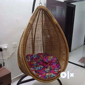 Bamboo swing chair deals olx