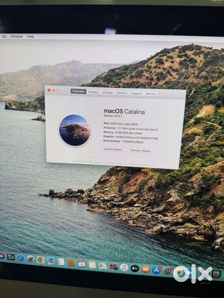 Imac 21.5 inch Late 2012 - Computers & Laptops in undefined