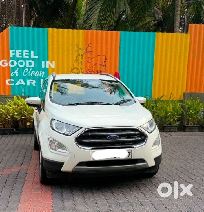 2019 White Ecosport Single Owner