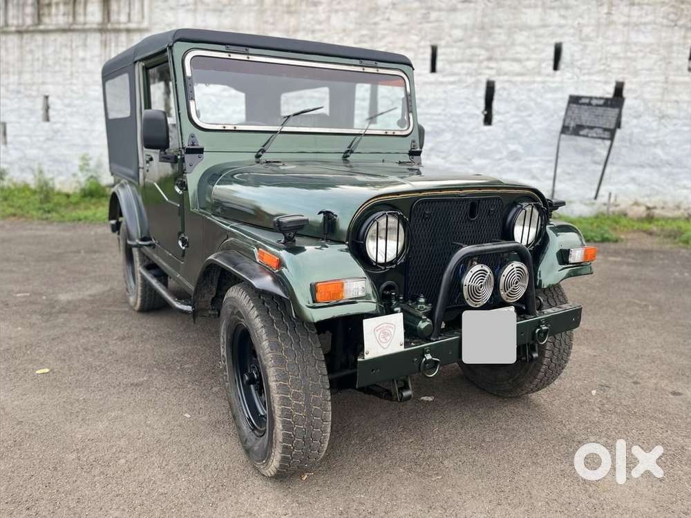Excellent Mahindra Mm550 4x4 Army Jeep, 2000, Power Steering