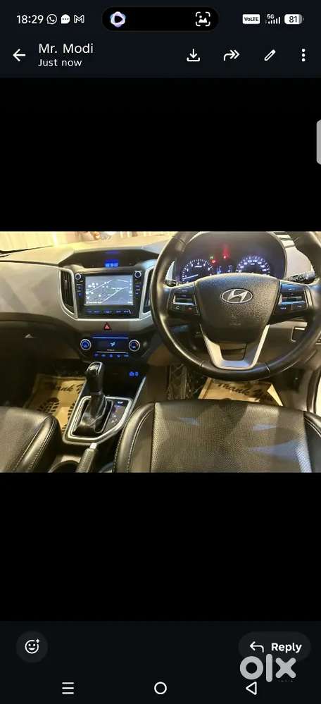 Creta 2017 Top End Model Best Condition