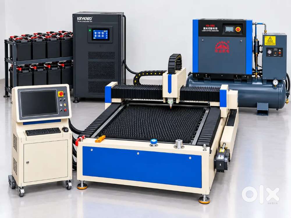 cnc laser machine for sell only 1month used