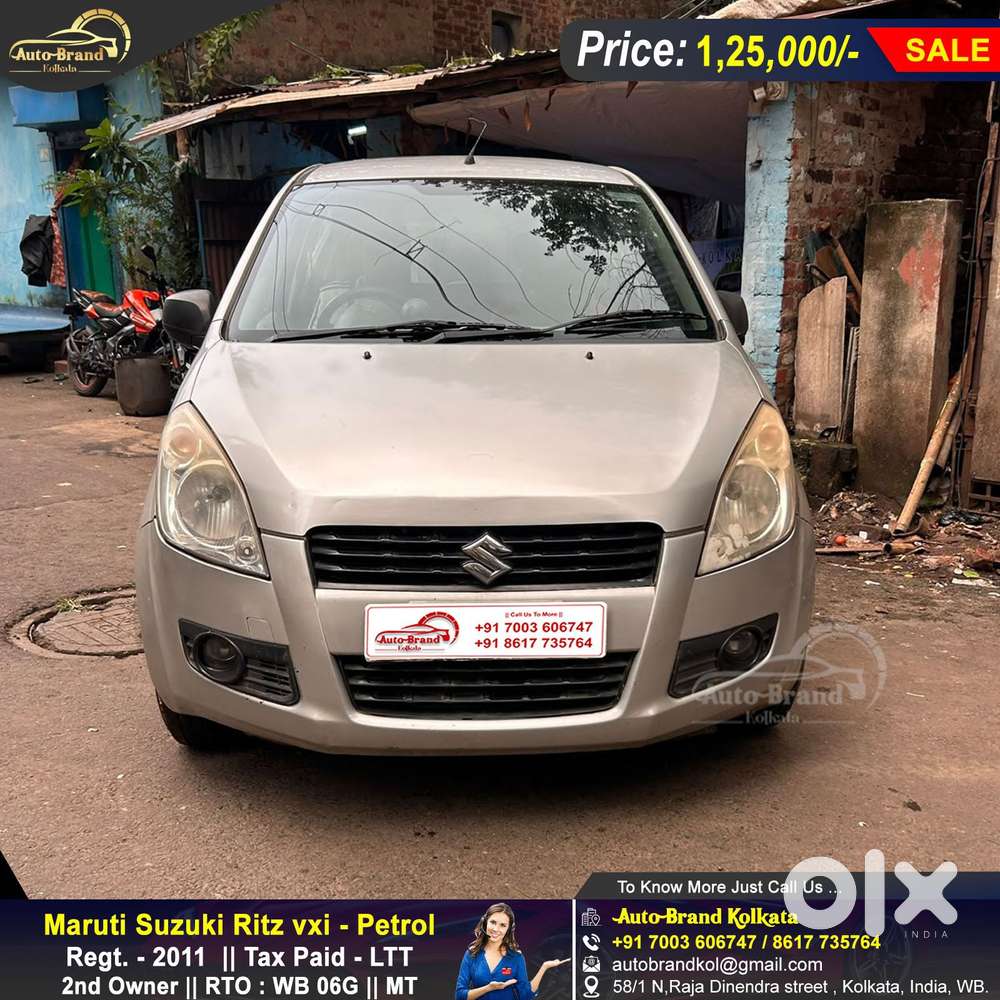 Maruti Suzuki Ritz Vxi, 2011, Petrol