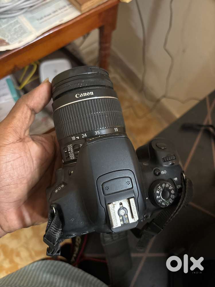 Canon 700d with 18-55 mm lens