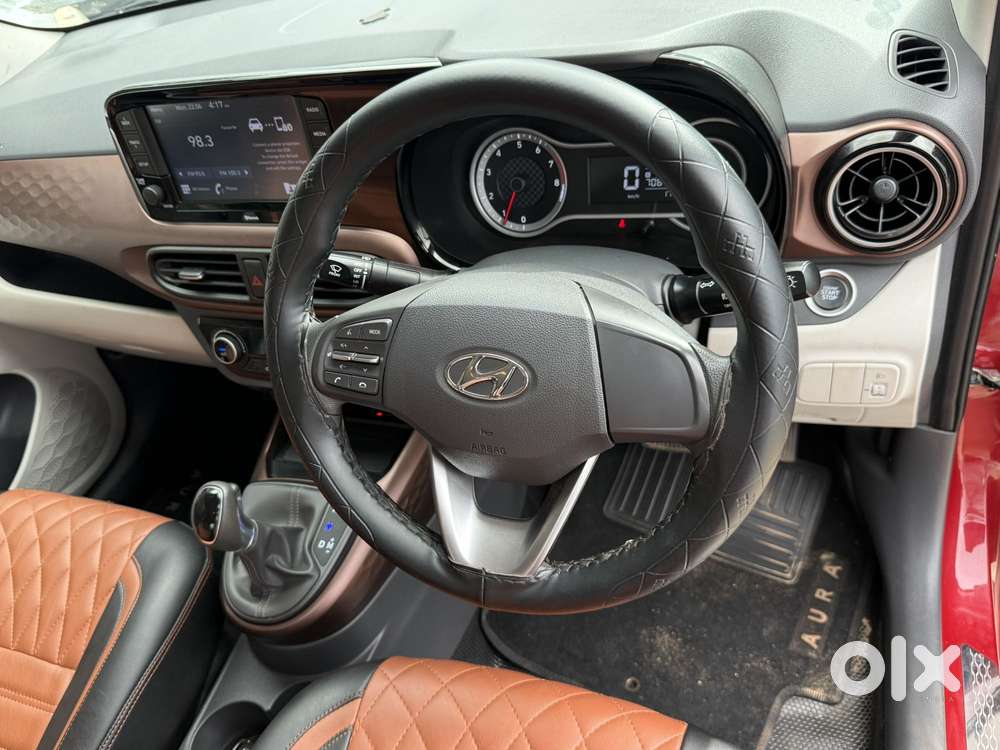Hyundai Aura Sx Plus Automatic, 2021, Petrol