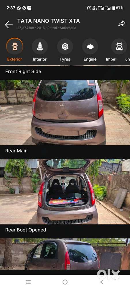 Tata Nano Xta Automatic 2016