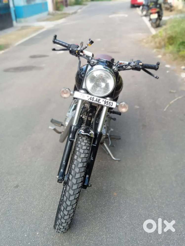 royal enfield electra 350 black
