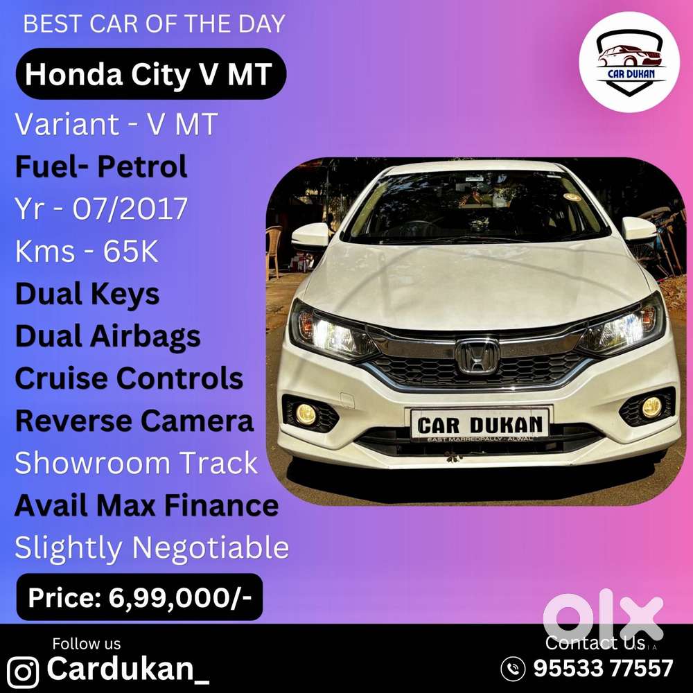 Honda City 2015-2017 I Vtec V, 2017, Petrol