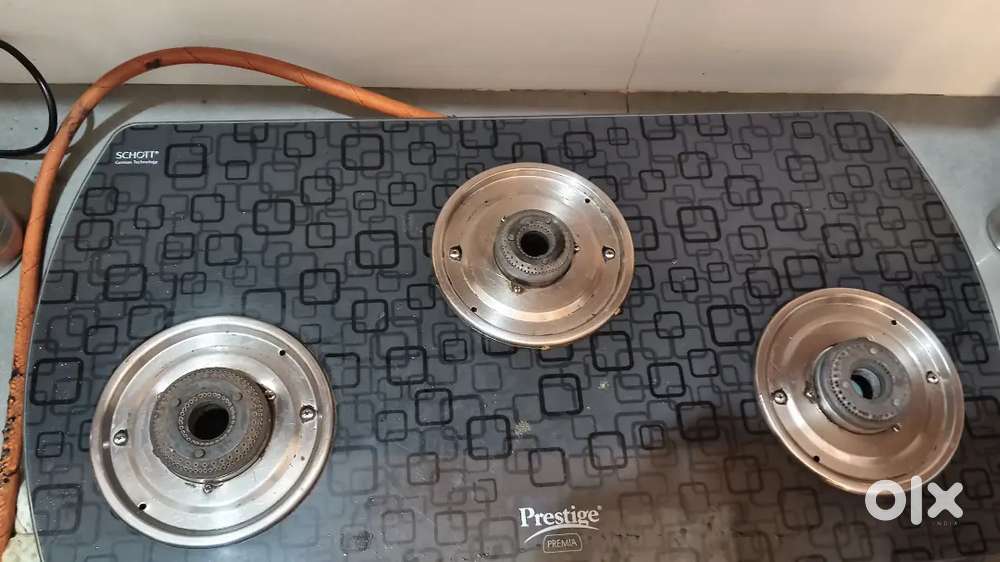 Prestige Premia SCHOTT German Technology Glass-Top GTS 03L (D) 3burner