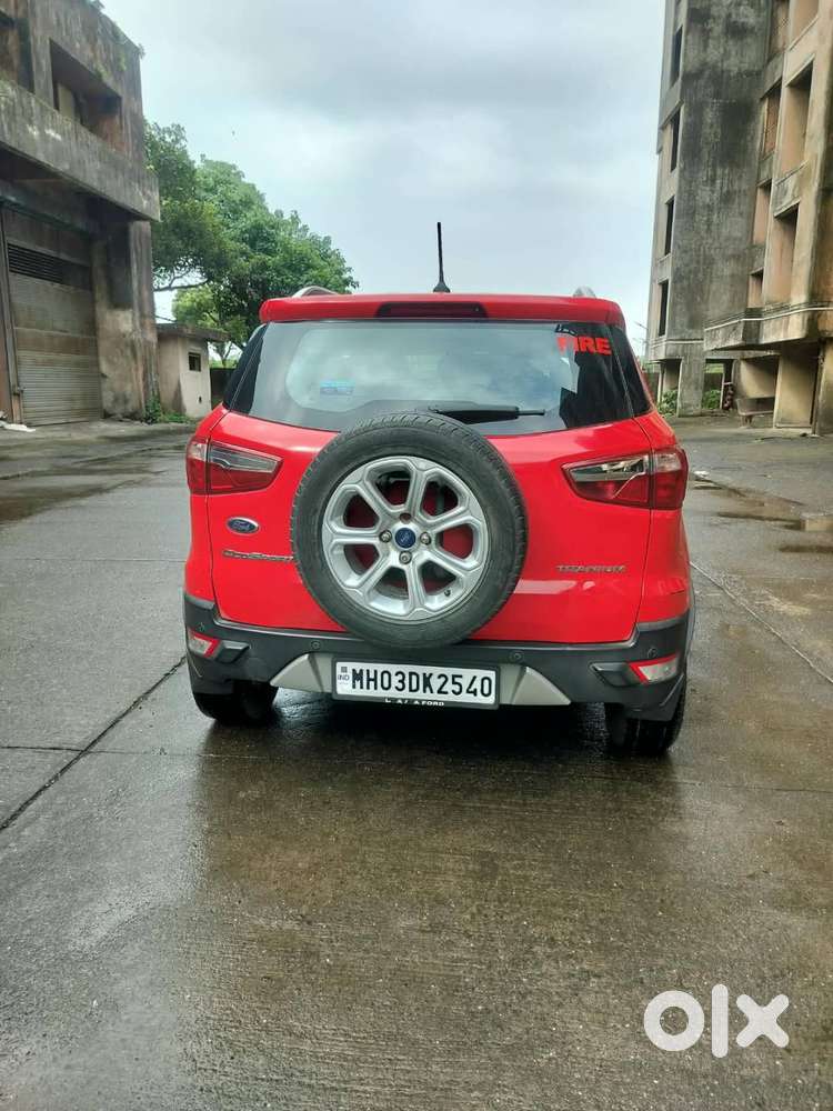 Ford Ecosport Titanium+ 1.5 Petrol At  Race Red  1st Owner