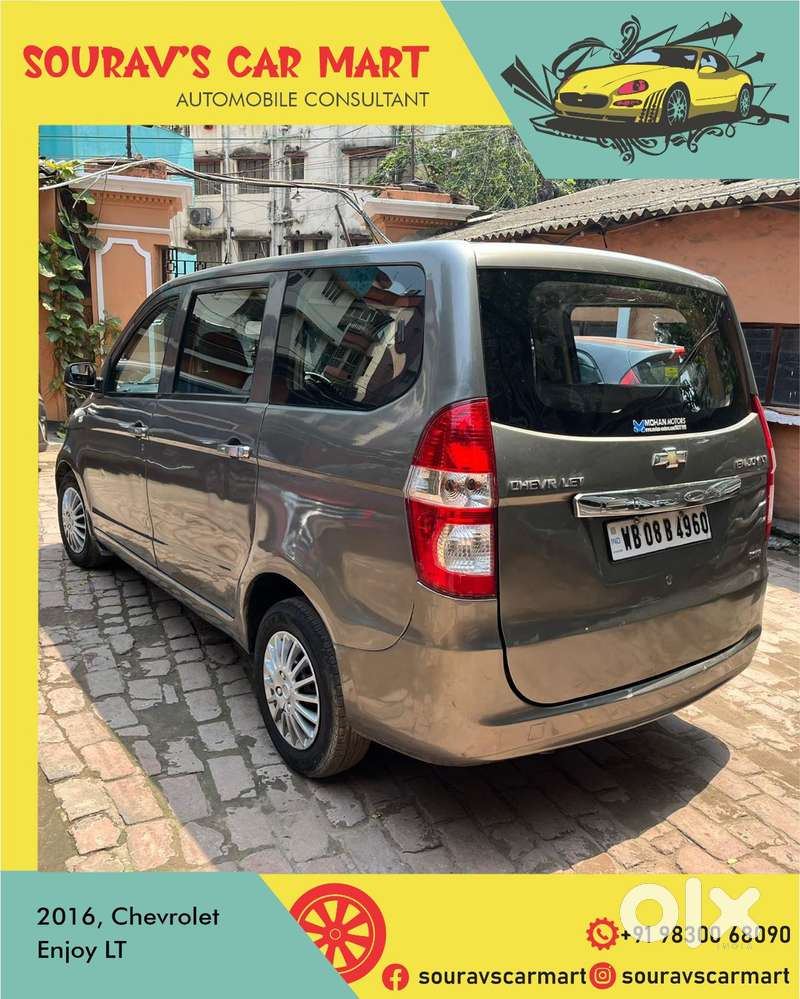Chevrolet Enjoy 1.4 Ls 8-seater, 2016, Diesel