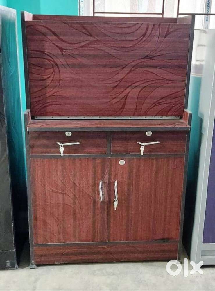 Bowzar New Wooden Furniture Almirah Dressing Table Showcase Tv Shelf