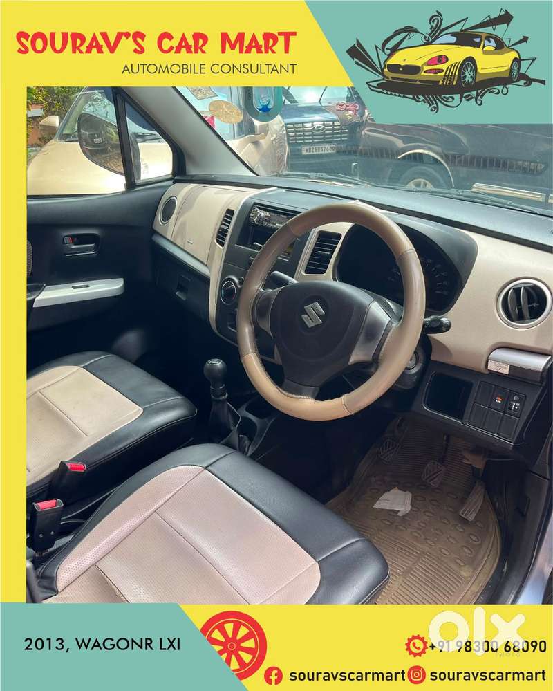 Maruti Suzuki Wagon R Lxi, 2013, Petrol