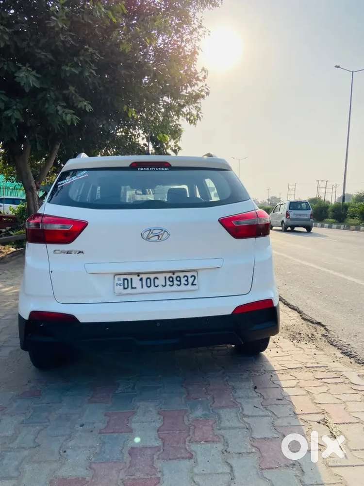 Hyundai Creta 2017 Petrol+cng On Pepper Good Condition
