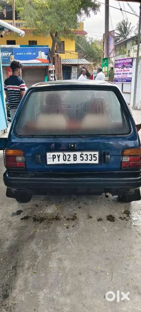 Maruti Suzuki 800 Blue