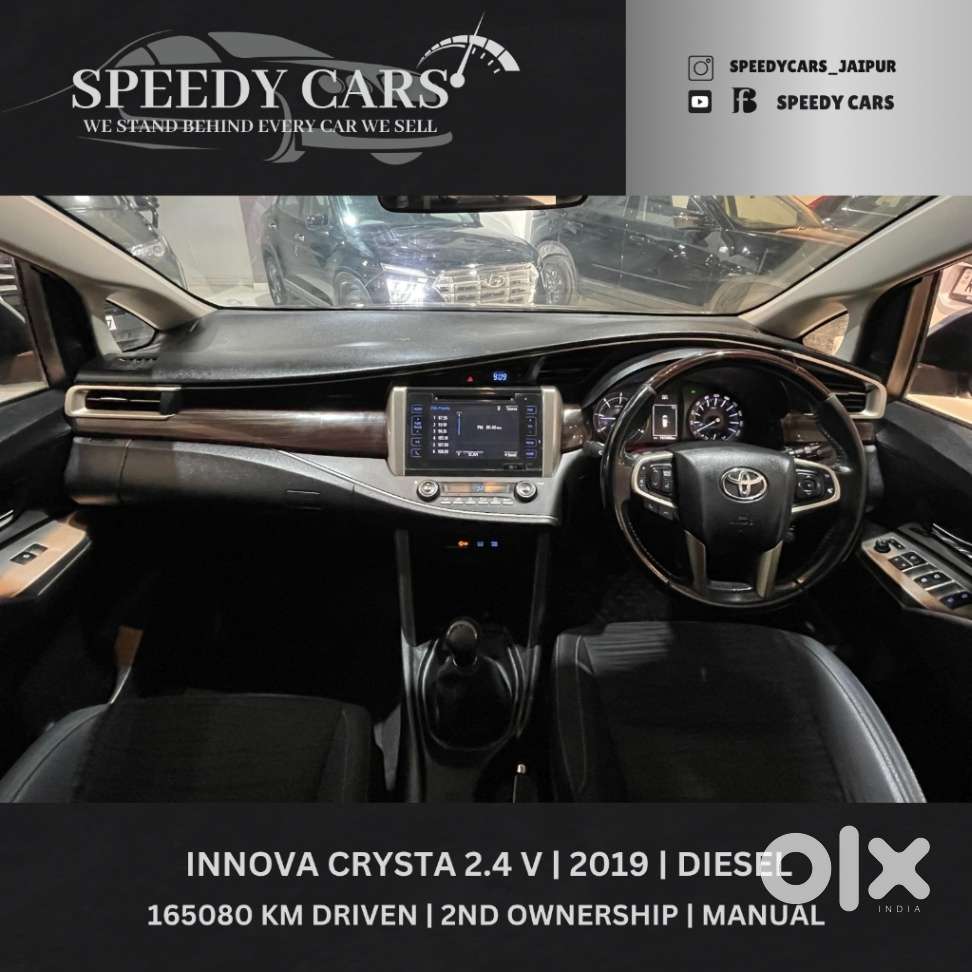 Toyota Innova Crysta 2.4 V 8 Str, 2019, Diesel