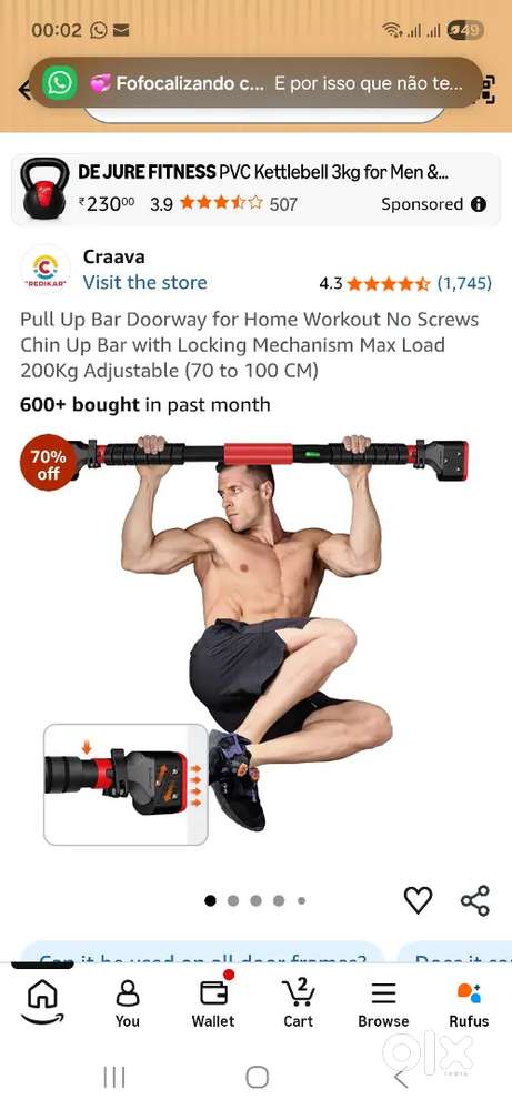 Pullup bar