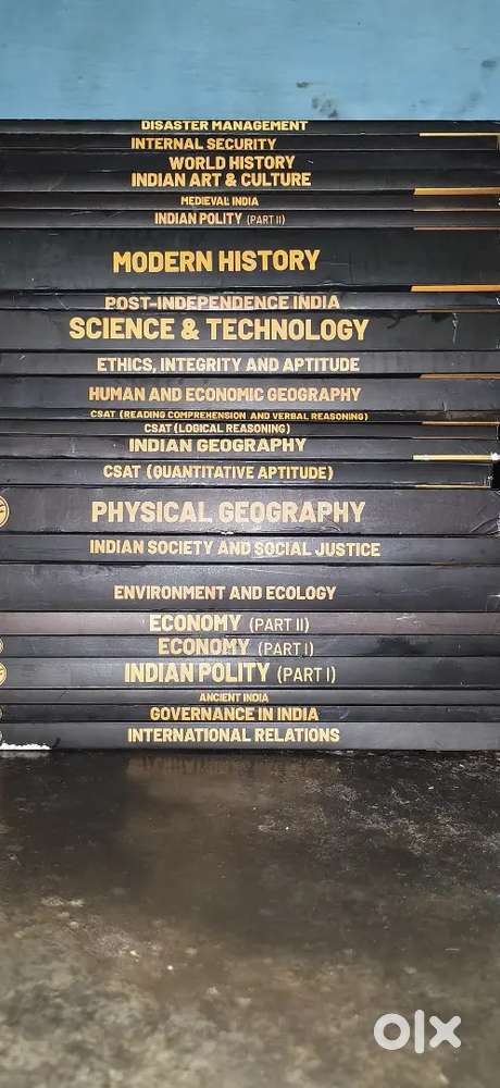 Physics wallah foundation and advanced course UPSC BOOKS 39 books set