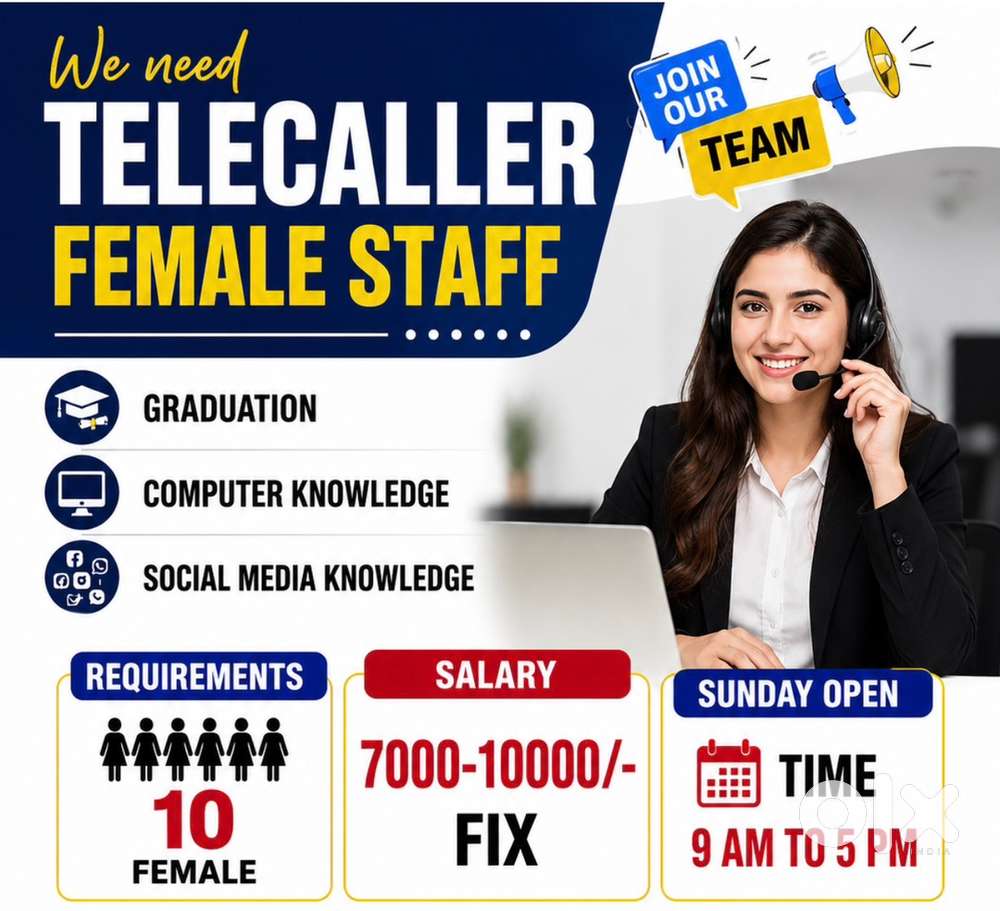 Female Tele caller